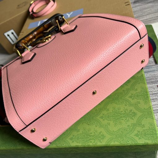 Gucci Diana Small Tote Bag Pink - Image 7