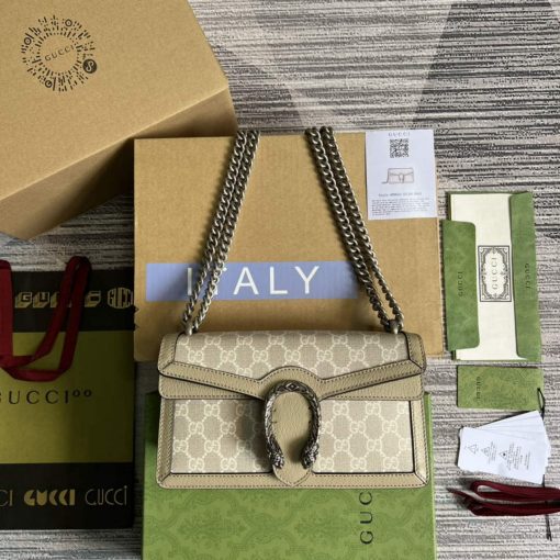 Gucci Dionysus Small GG Bag Oatmeal