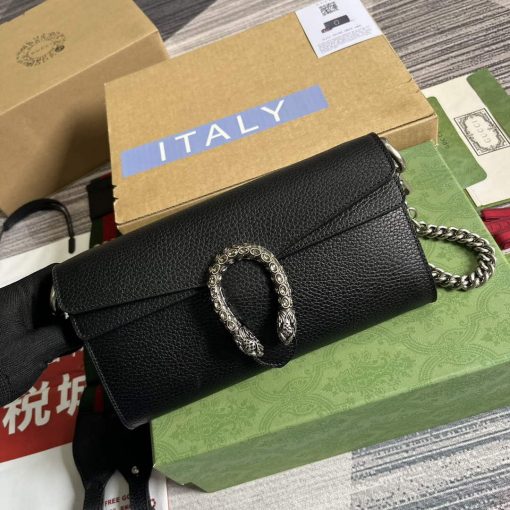 Gucci Dionysus Small Shoulder Bag Black