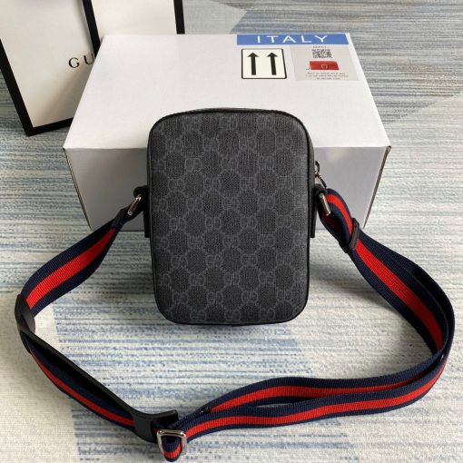 Gucci GG Black Messenger Black GG Supreme Canvas - Image 2