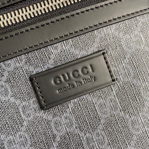 Gucci GG Black Messenger Black GG Supreme Canvas - Image 5