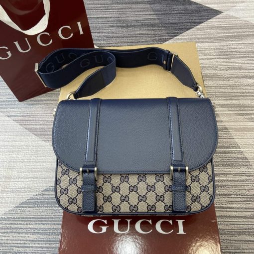 Gucci GG Crossbody Bag Dark Blue