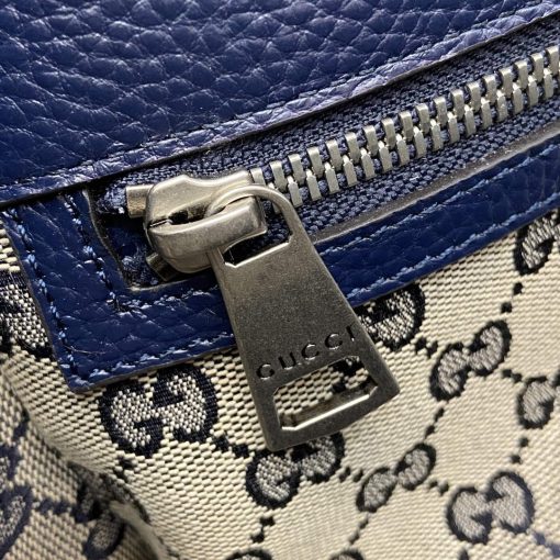 Gucci GG Crossbody Bag Dark Blue - Image 10