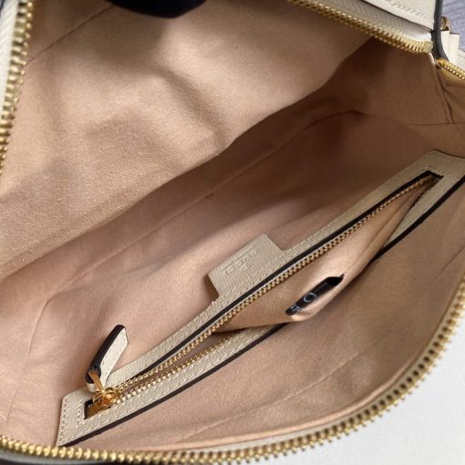 Gucci GG Horsebit 1955 Small Shoulder Bag Beige - Image 8