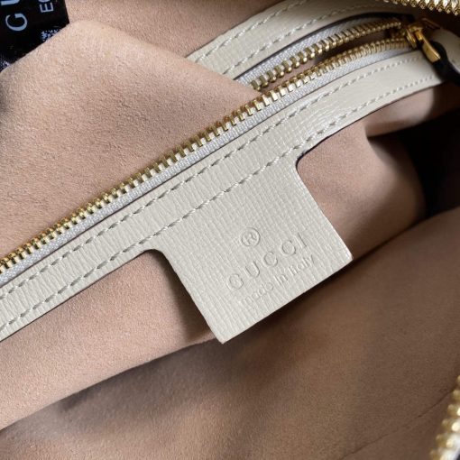 Gucci GG Horsebit 1955 Small Shoulder Bag Beige - Image 9