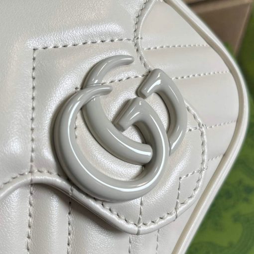 Gucci GG Marmont Belt Bag White - Image 5