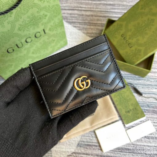 Gucci GG Marmont Card Case Black