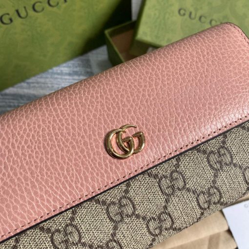 Gucci GG Marmont Chain Wallet Pink - Image 5