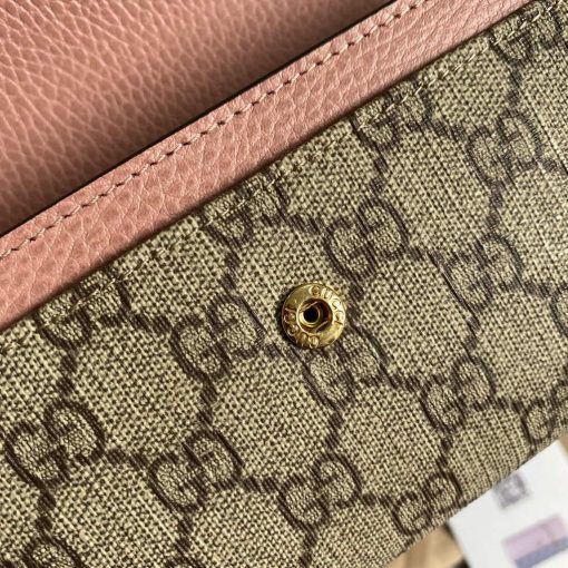 Gucci GG Marmont Chain Wallet Pink - Image 7