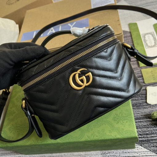 Gucci GG Marmont Mini Bag Black - Image 4