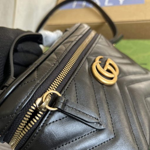 Gucci GG Marmont Mini Bag Black - Image 7