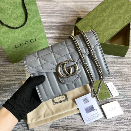 Gucci GG Marmont Mini Bag Grey