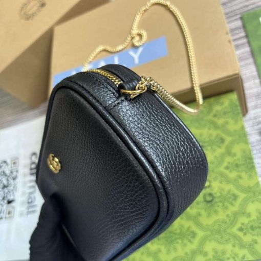 Gucci GG Marmont Mini Shoulder Bag Black - Image 8