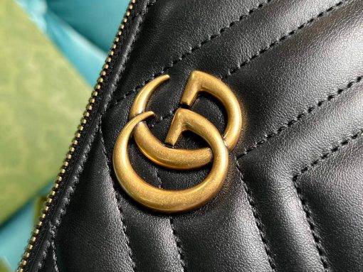 Gucci GG Marmont Shoulder Bag Black - Image 5