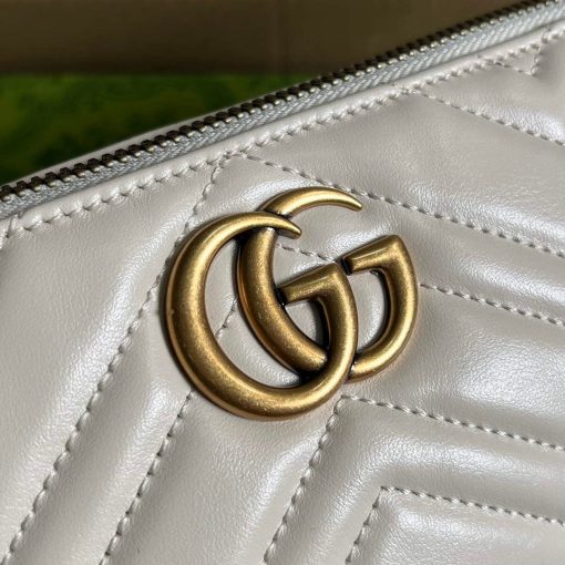 Gucci GG Marmont Shoulder Bag White - Image 4