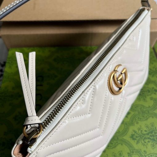 Gucci GG Marmont Shoulder Bag White - Image 5