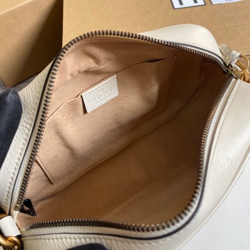 Gucci GG Marmont Small Shoulder Bag White - Image 8