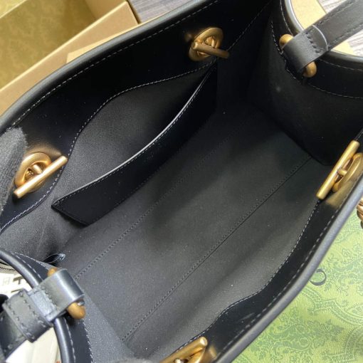 Gucci GG Marmont Small Tote Bag Black - Image 9