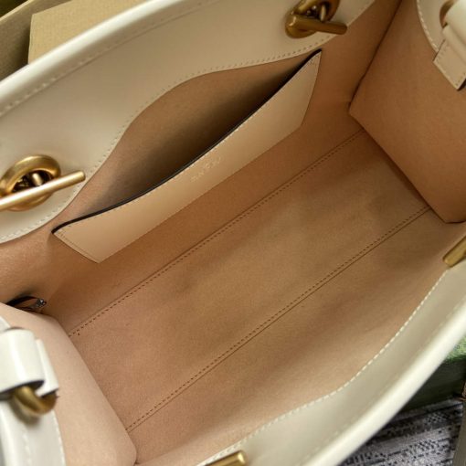 Gucci GG Marmont Small Tote Bag White - Image 9