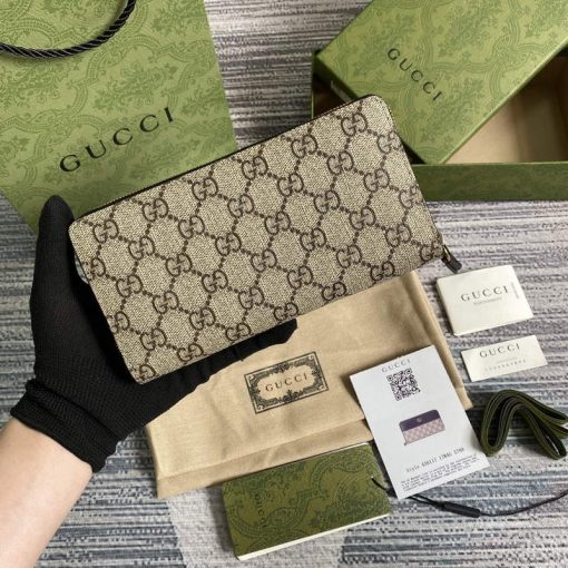 Gucci GG Marmont Zip Around Wallet Black - Image 2