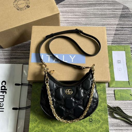 Gucci GG Matelassé Mini Bag Black