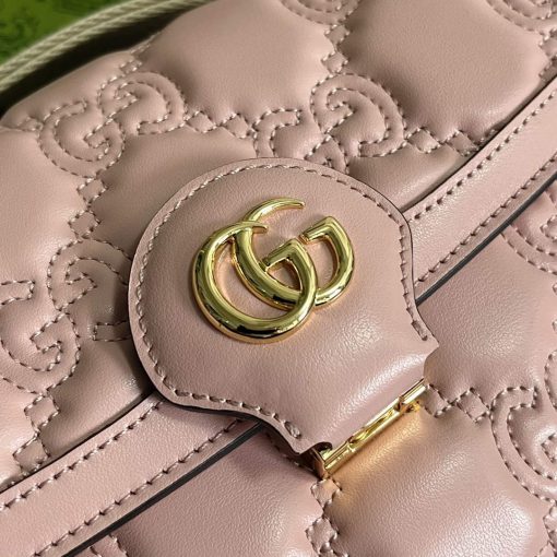 Gucci GG Matelassé Small Bag Pink - Image 5