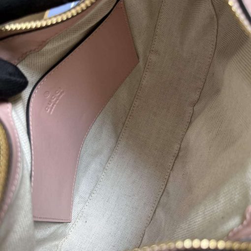 Gucci GG Matelassé Small Shoulder Bag Pink - Image 9