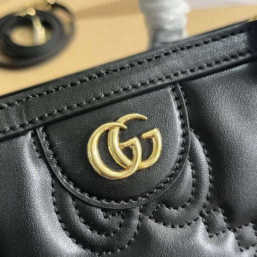 Gucci GG Matelassé Tote Black - Image 5