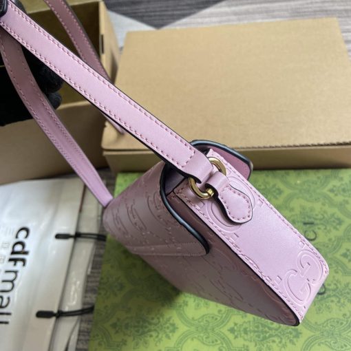 Gucci GG Super Mini Shoulder Bag Light Purple - Image 3