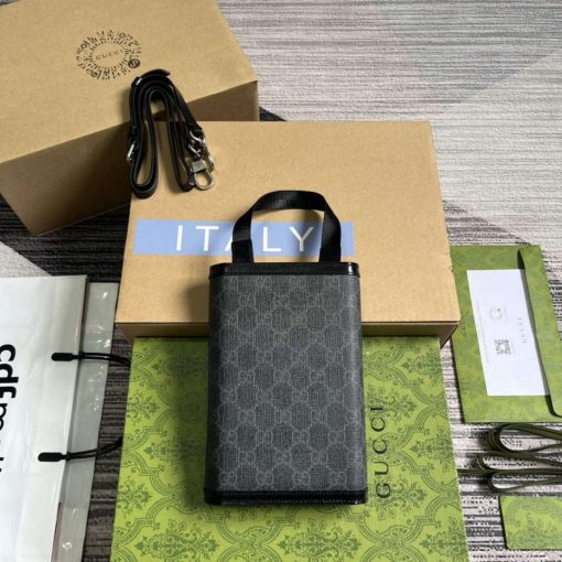 Gucci GG Top Handle Wallet Black - Image 2