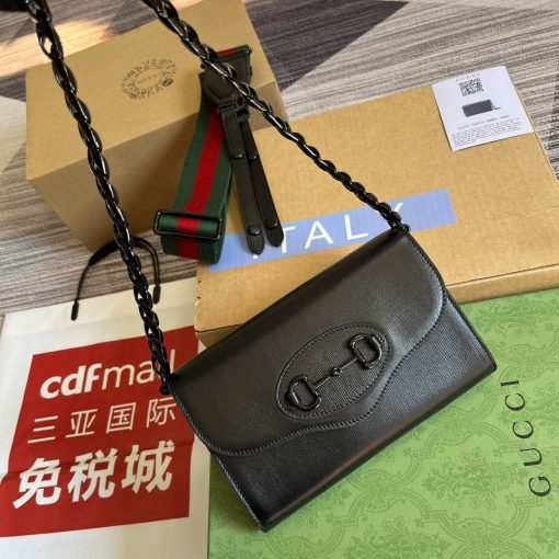 Gucci Horsebit 1955 Mini Bag Black