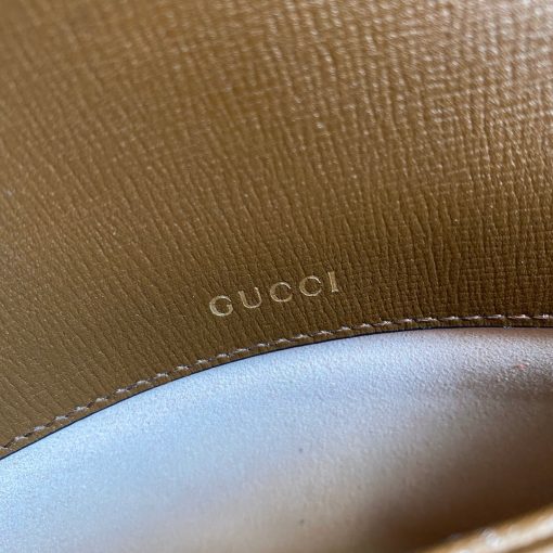 Gucci Horsebit 1955 Shoulder Bag Brown Leather - Image 9