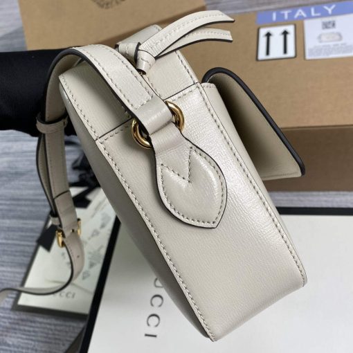 Gucci Horsebit 1955 Small Shoulder Bag Beige - Image 5