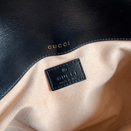 Gucci Horsebit 1955 Small Shoulder Bag Black - Image 9