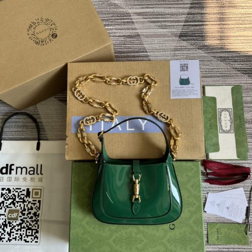 Gucci Jackie 1961 Mini Shoulder Bag Green