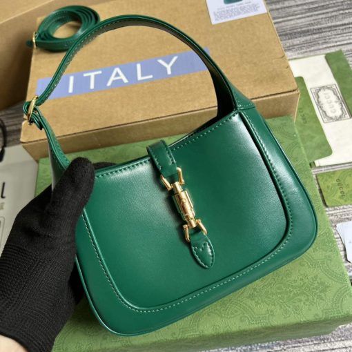 Gucci Jackie 1961 Mini Shoulder Bag Green - Image 8