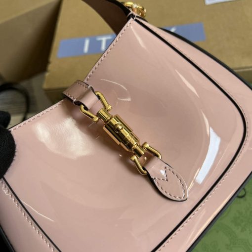 Gucci Jackie 1961 Mini Shoulder Bag Pink - Image 4