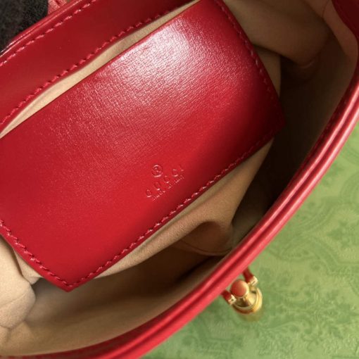 Gucci Jackie 1961 Mini Shoulder Bag Red - Image 6