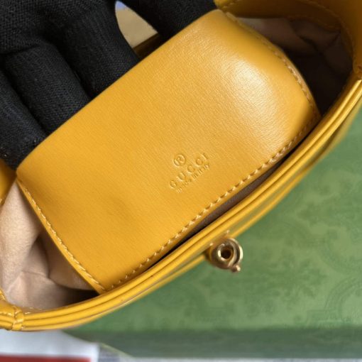 Gucci Jackie 1961 Mini Shoulder Bag Yellow - Image 4