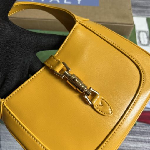 Gucci Jackie 1961 Mini Shoulder Bag Yellow - Image 8