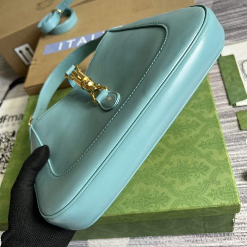 Gucci Jackie 1961 Small Shoulder Bag Light Blue - Image 5