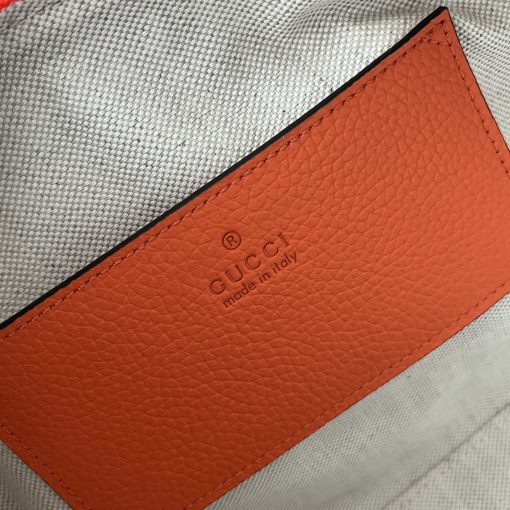 Gucci Jumbo GG Mini Duffle Bag Orange - Image 8