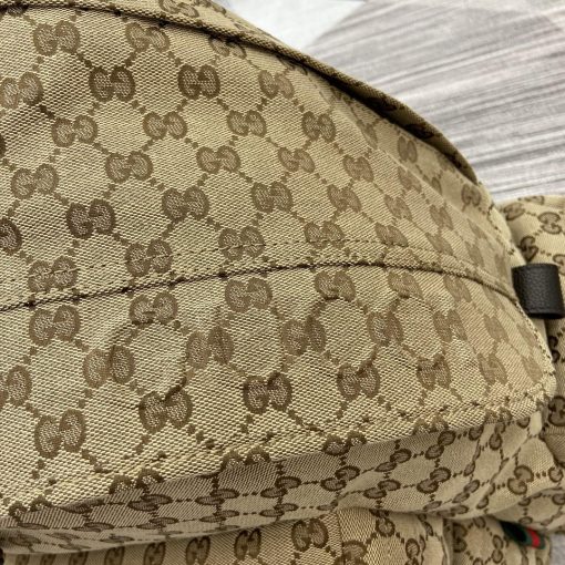 Gucci Large Backpack With Gucci Bag Brown - Image 12