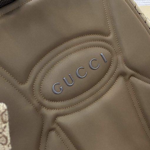 Gucci Large Backpack With Gucci Bag Brown - Image 4