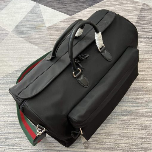 Gucci Large Duffle Bag Black - Image 3