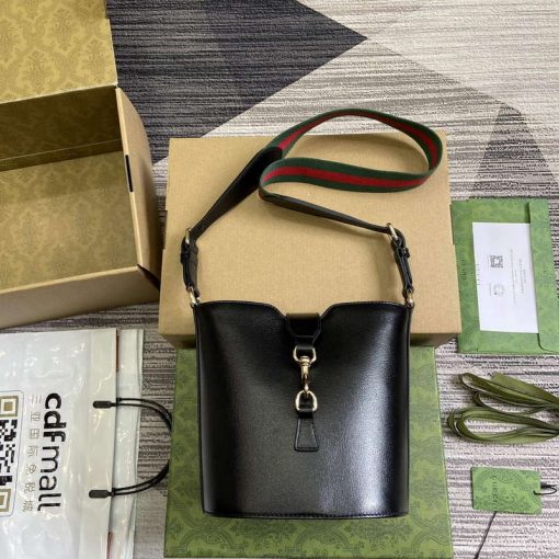 Gucci Mini Bucket Shoulder Bag Black