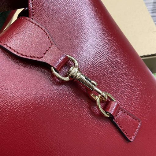 Gucci Mini Bucket Shoulder Bag Red - Image 5