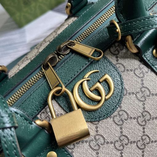 Gucci Mini GG Canvas Small Duffle Bag Green - Image 5