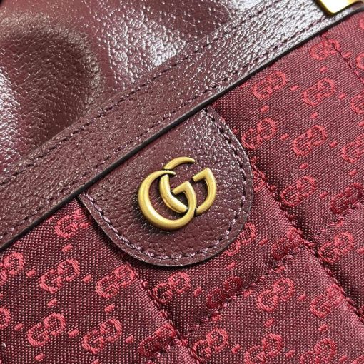 Gucci Ophidia GG Bucket Bag Red - Image 3