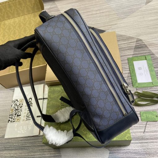 Gucci Ophidia GG Medium Backpack Blue - Image 3